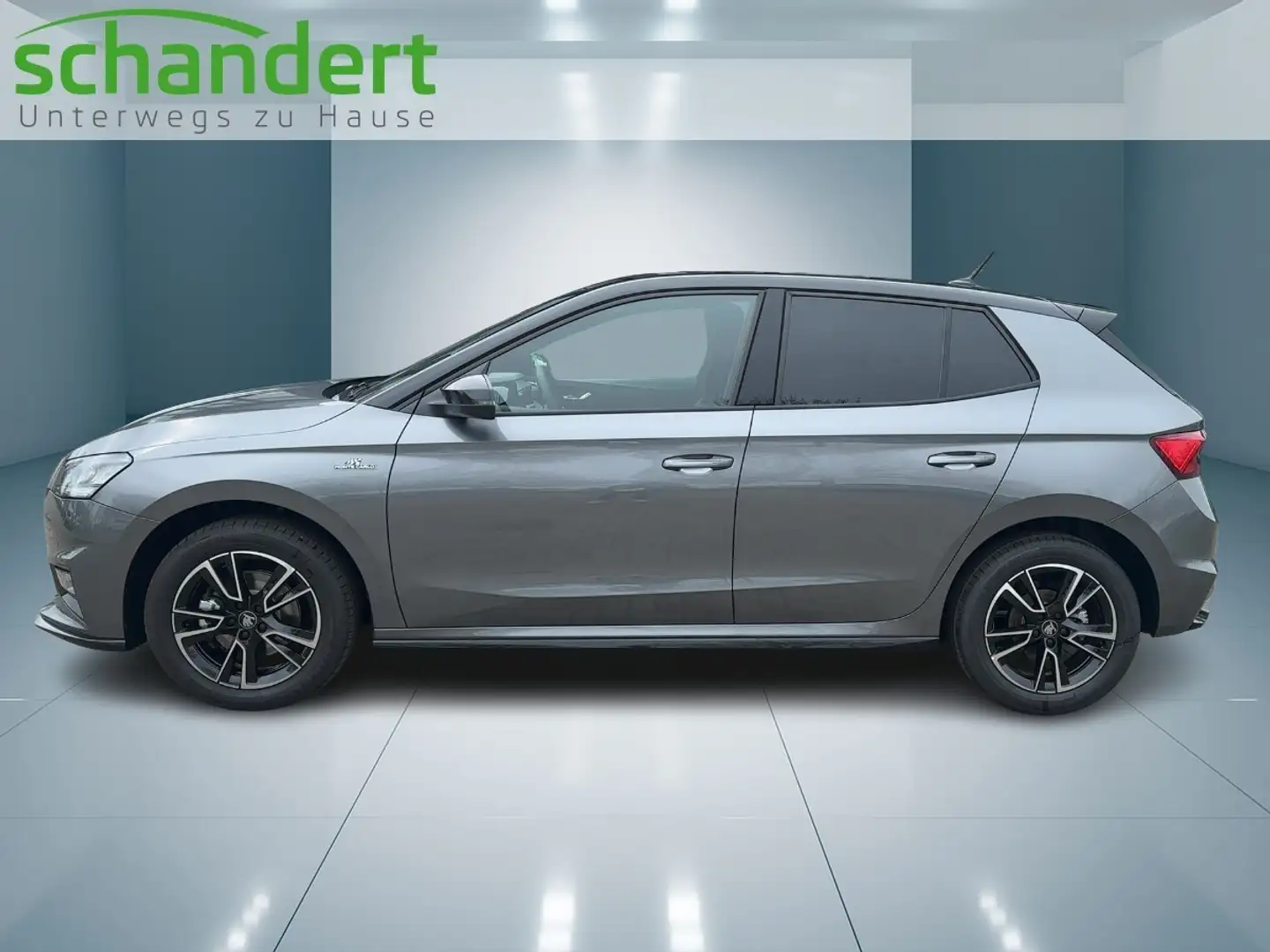 Skoda Fabia 1.0 TSI Monte Carlo DSG LED Sitzhzg. Klimaautoma Gris - 2