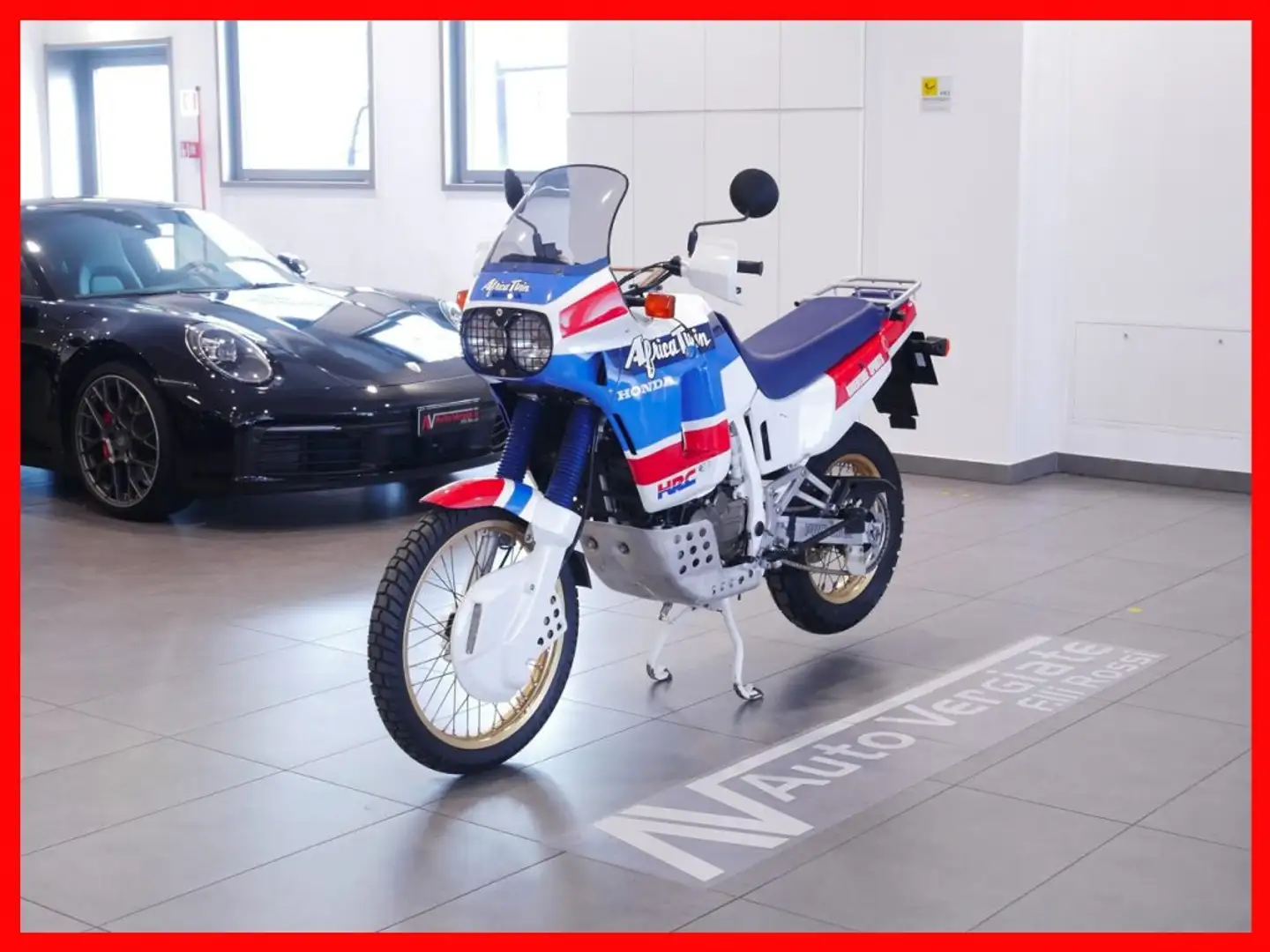Honda Africa Twin NXR 650 ITALIANA - TARGHE ORIGINALI - Blu/Azzurro - 1