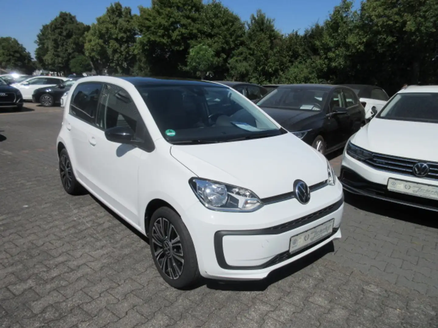 Volkswagen up! Black Style 1.0 NAVIV. KAMERA CLIMATRONIC GRA ALU APS eFH ZV Blanc - 1