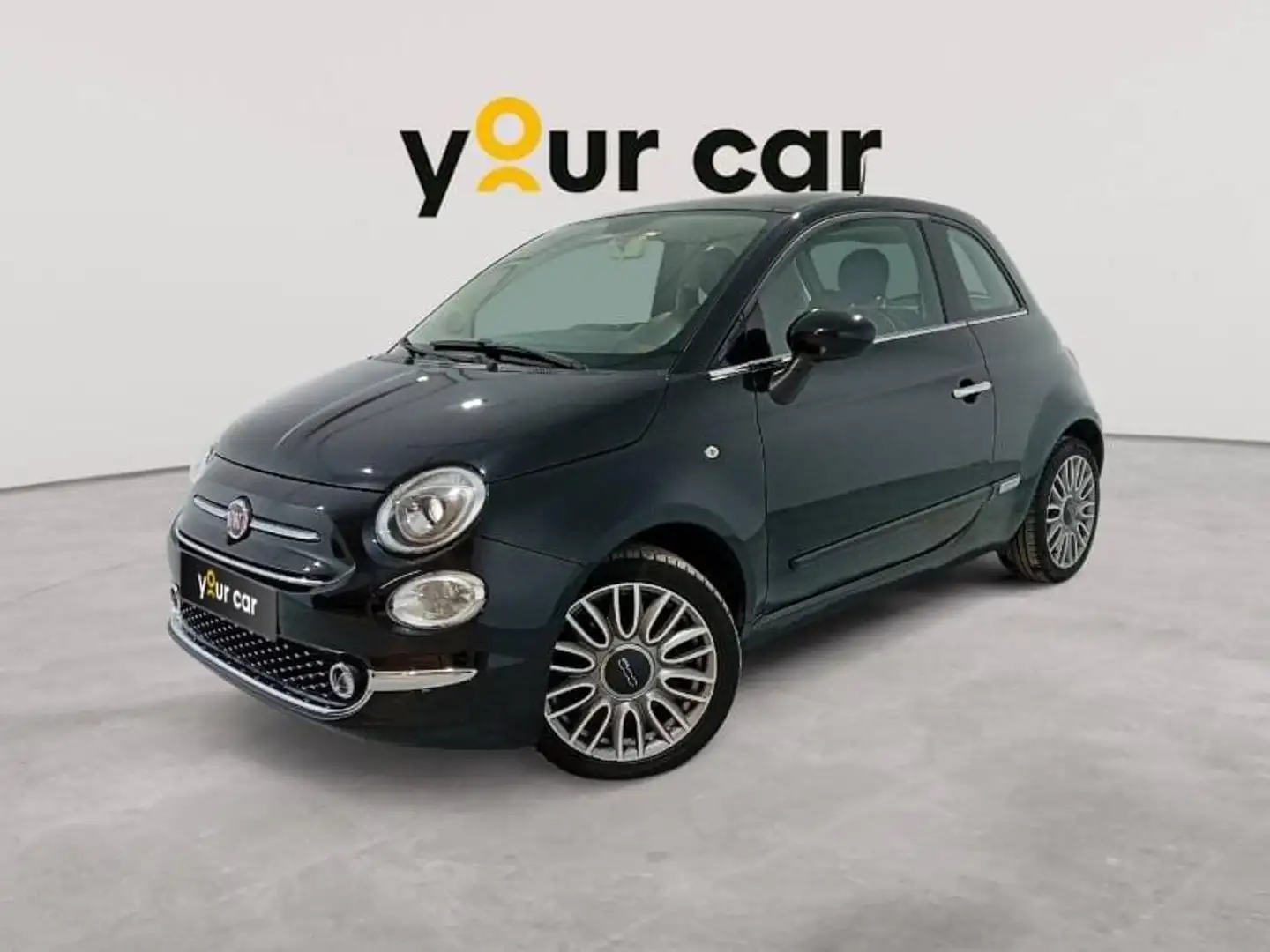 Fiat 500 1.2 Lounge Negro - 1