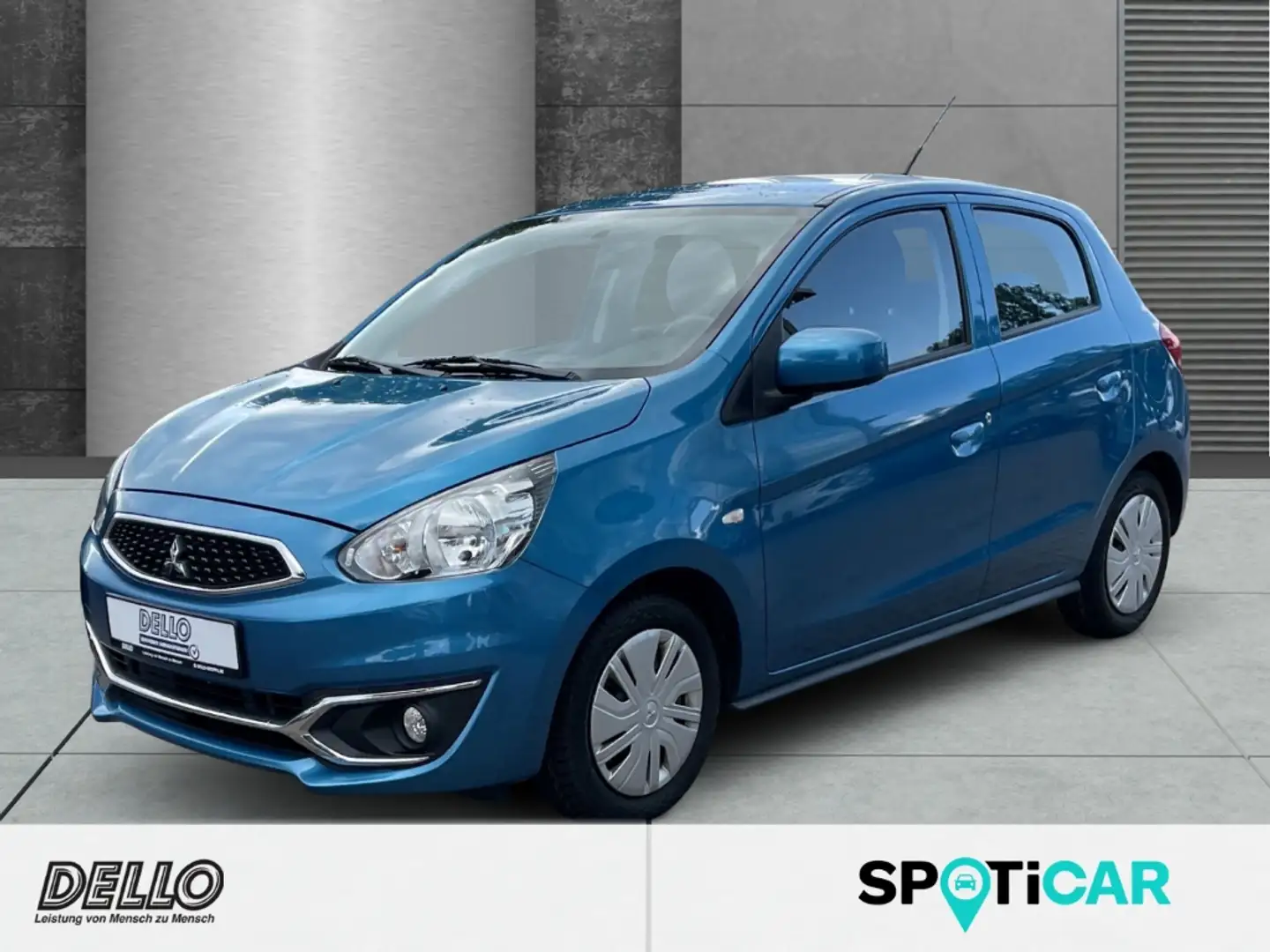 Mitsubishi Space Star Intro Edition Notbremsass. Berganfahrass. Kollisio Blau - 1