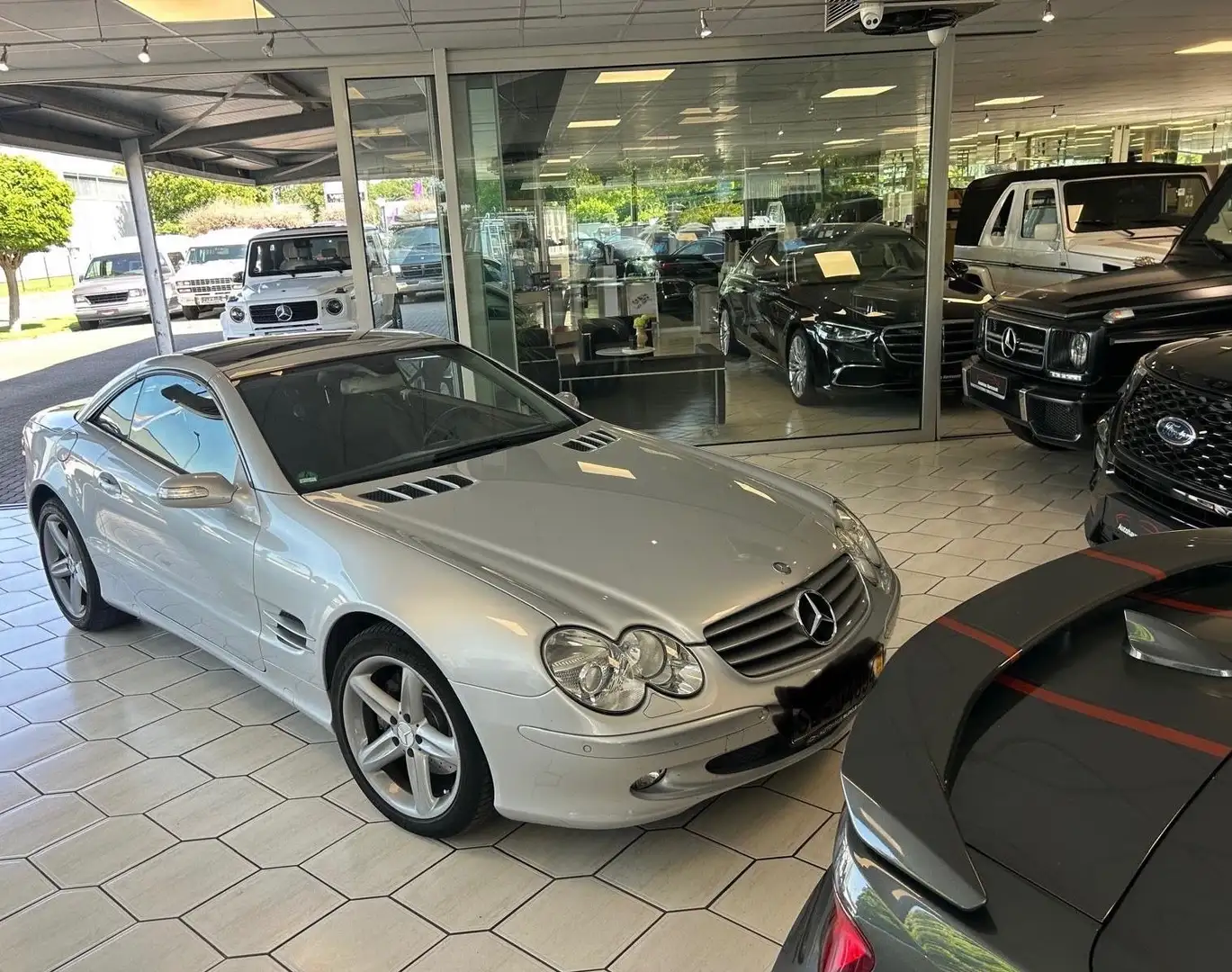 Mercedes-Benz SL 500 Roadster-  Panorama Argent - 1