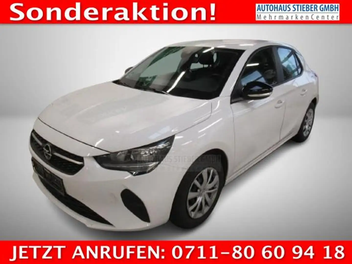 Opel Corsa Edition SHZ+TEMPOMAT+KLIMA+EPH HI 55 kW (75 PS)... Белый - 1