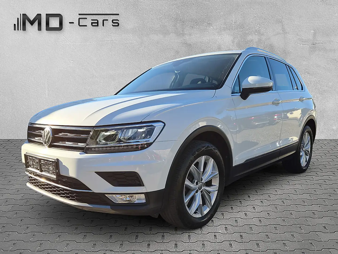 Volkswagen Tiguan 2.0 TDI BMT Highline 4Motion Weiß - 1