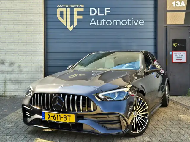Mercedes-Benz C 180 AMG Line | Burmester | Wit leder | Pano