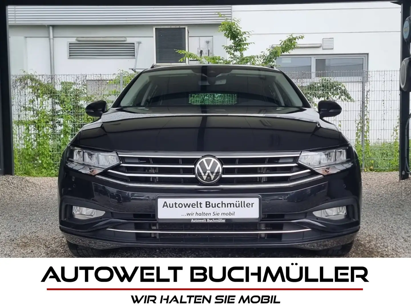 Volkswagen Passat 2.0 TDI DSG,STANDH,AHK,LED,ACC+LANE,360 Klima Чорний - 1