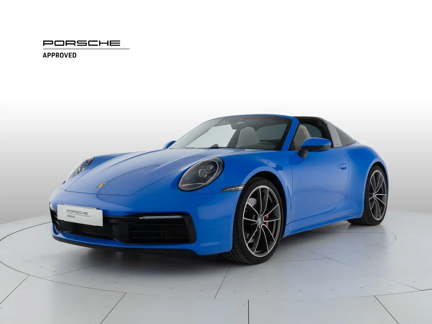 Porsche 992 targa 3.0 4s auto Blau - 1