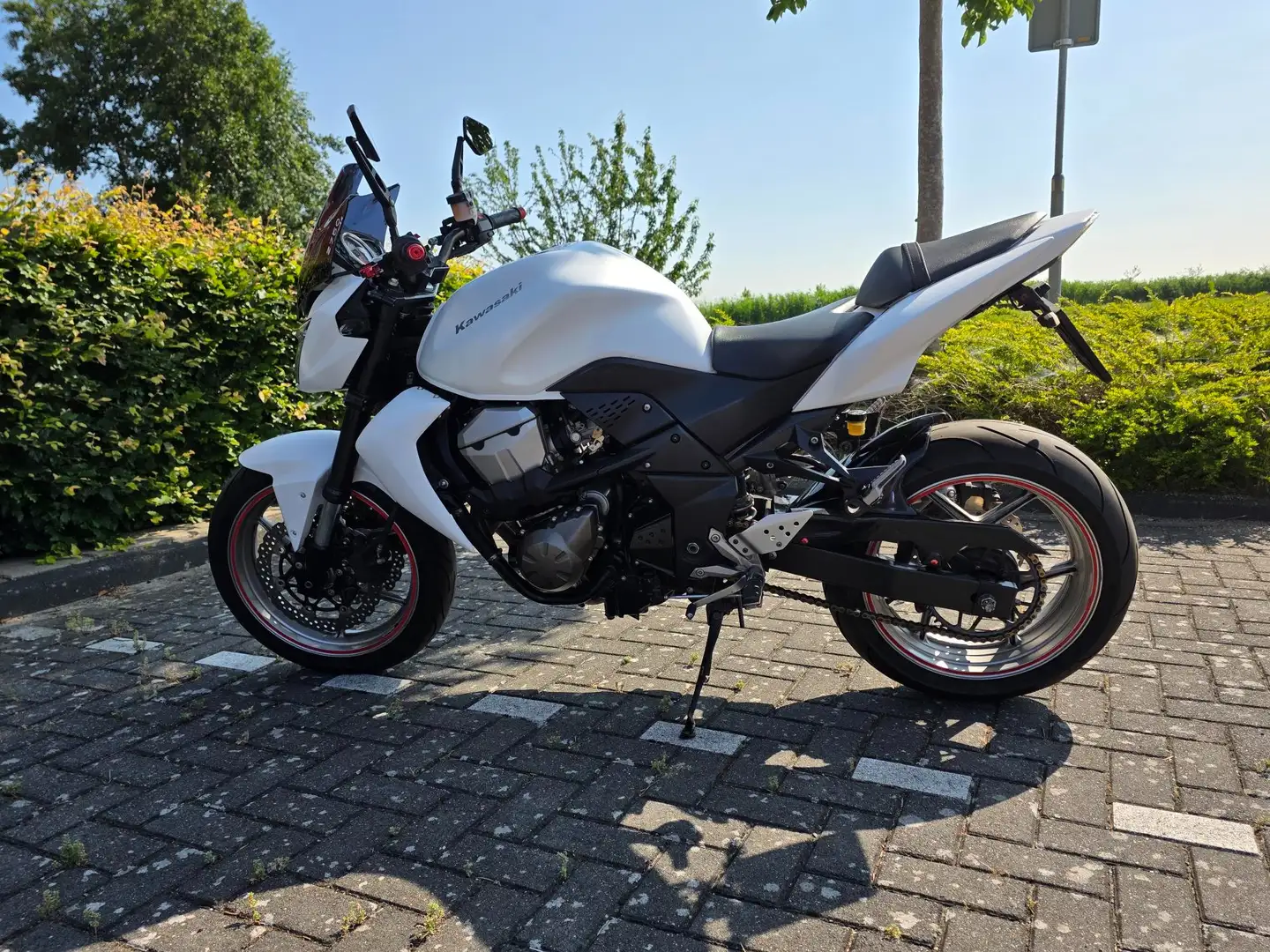 Kawasaki Z 750 Blanc - 2