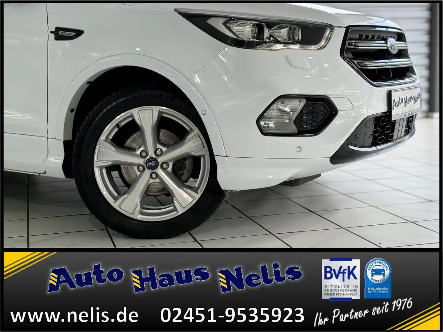 Ford Kuga 1,5 EcoBoost ST-Line R-Cam Bi-Xenon AHK DAB Weiß - 2