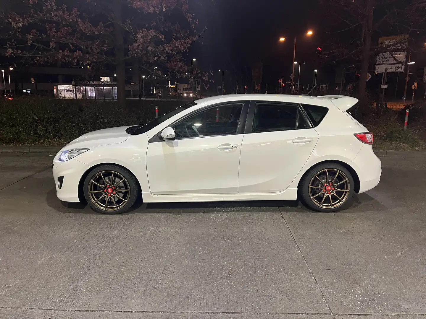 Mazda 3 2.3 MZR DISI Turbo MPS Blanc - 2