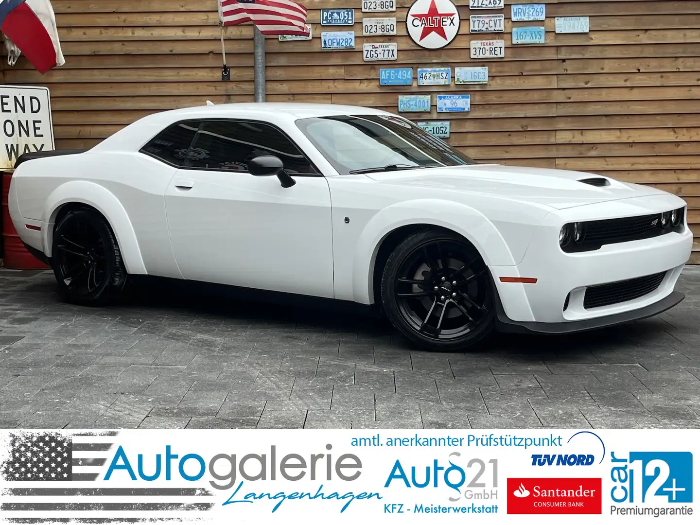Dodge Challenger WIDEBODY 5,7L V8 Performace Leder Weiß - 1