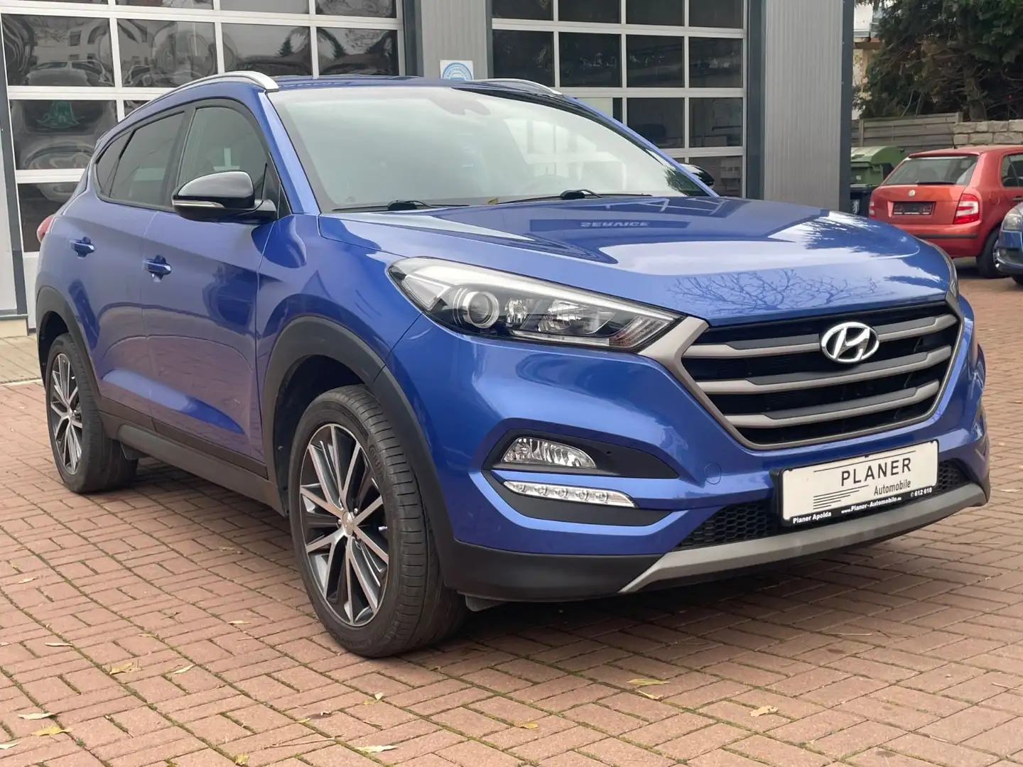 Hyundai TUCSON blue Passion Navi Sitzh. HU/AU neu Blau - 1