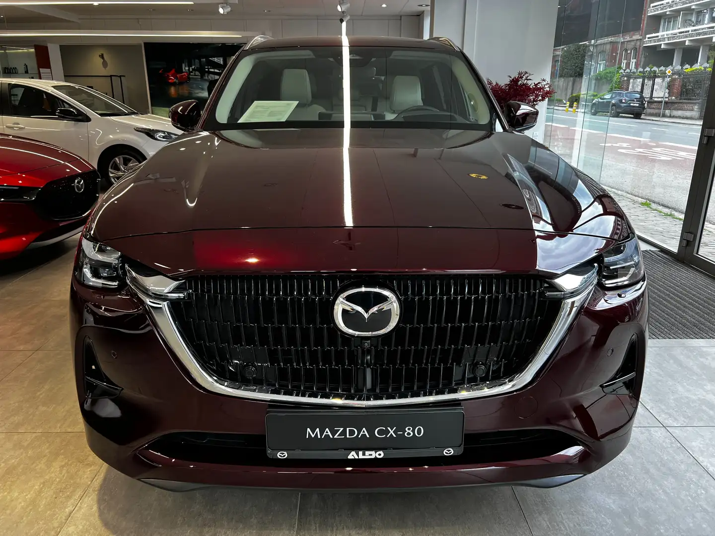 Mazda CX-80 2.5 e-Skyactiv PHEV AWD Takumi Plus - DEMO Red - 2