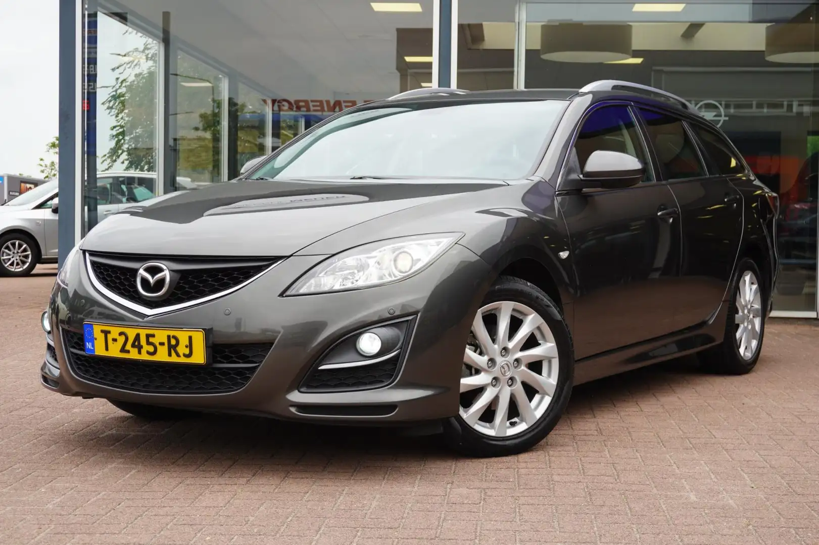 Mazda 6 Sportbreak 1.8 Business | Airco | Navigatie | Trek Grijs - 1