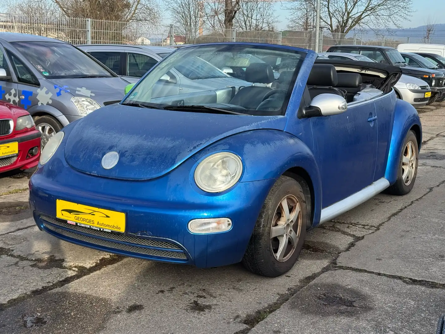 Volkswagen New Beetle Cabriolet 1.6 Silber - 1