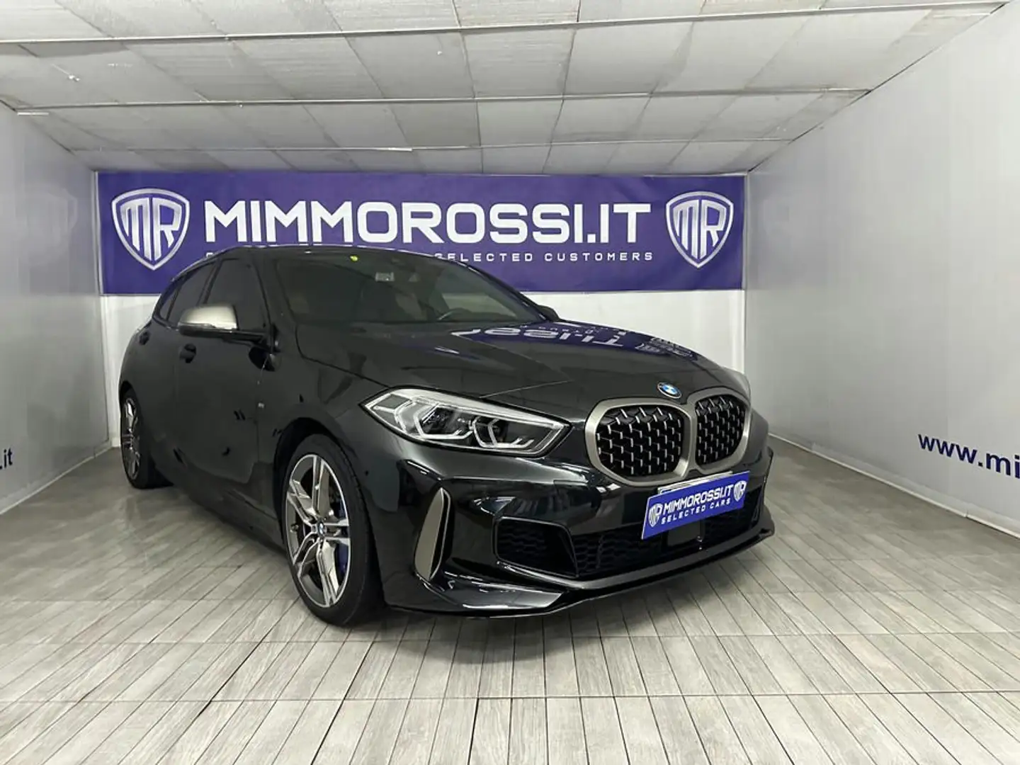 BMW 135 M 135 i xdrive automatica Uniproprietario Nero - 1