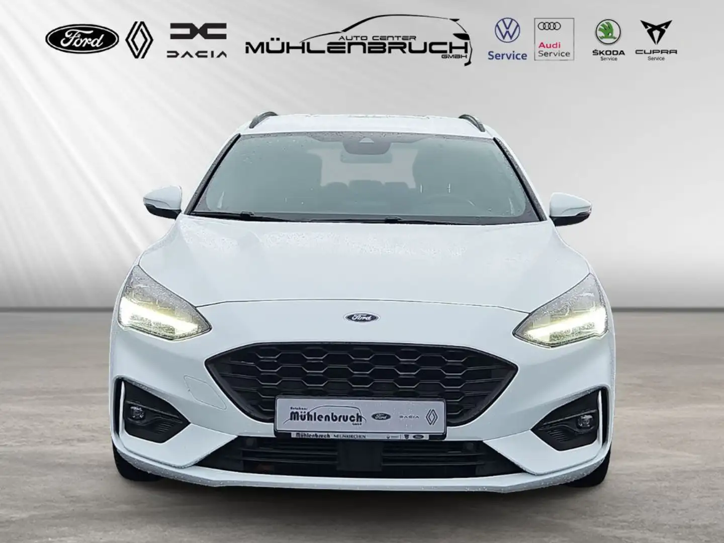 Ford Focus Turnier 1.0 EcoBoost Start-Stopp-System Aut. ST-LI Weiß - 2