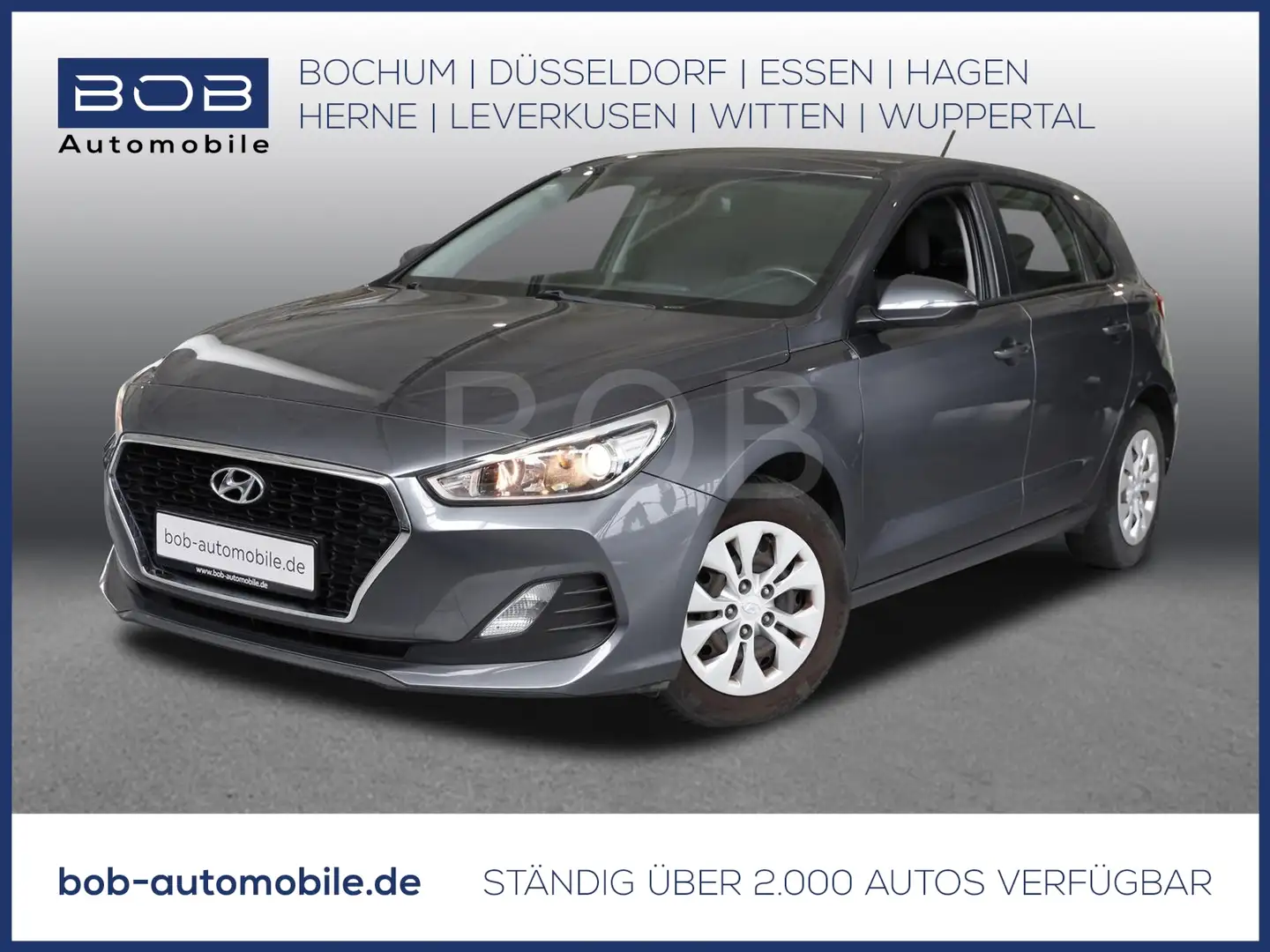Hyundai i30 Select 1.4 PDC KLIMA BT ZV SERVO AUX USB eFH Gris - 1