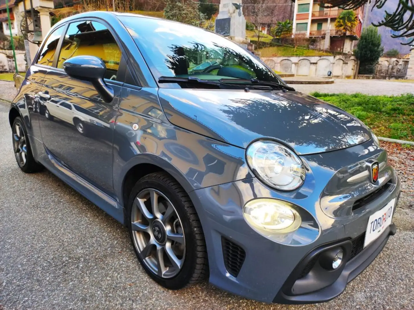 Abarth 595 1.4 Turbo T-Jet 145 CV UNICOPROPRIETARIO Grigio - 1