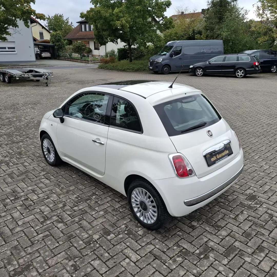 Fiat 500 1.2 Klima & Panoramadach Weiß - 2
