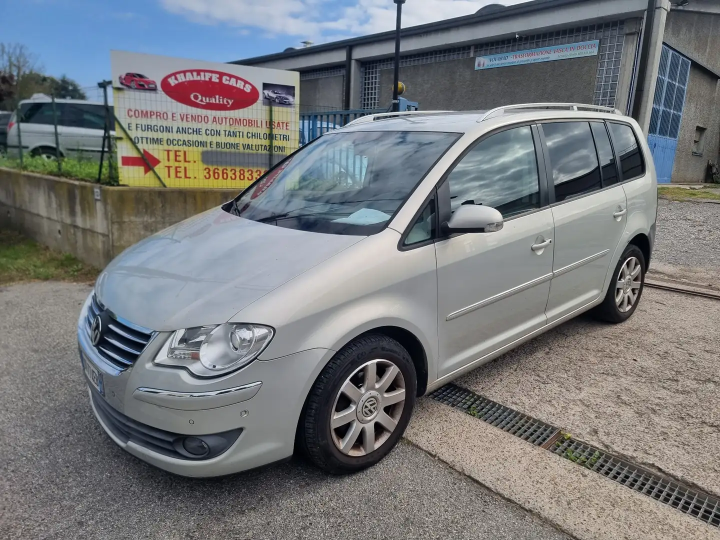 Volkswagen Touran 1.9 tdi bm Highline dpf Argento - 2
