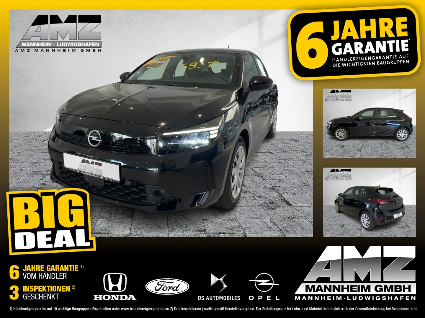 Opel Corsa F 1.2 Klima/Sitzheizung/Lenkradheizung! Nero - 1