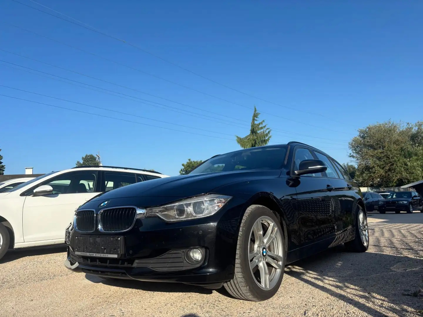 BMW 316 Touring 316 d,Leder,Navi,Alu,gepflegt Noir - 1