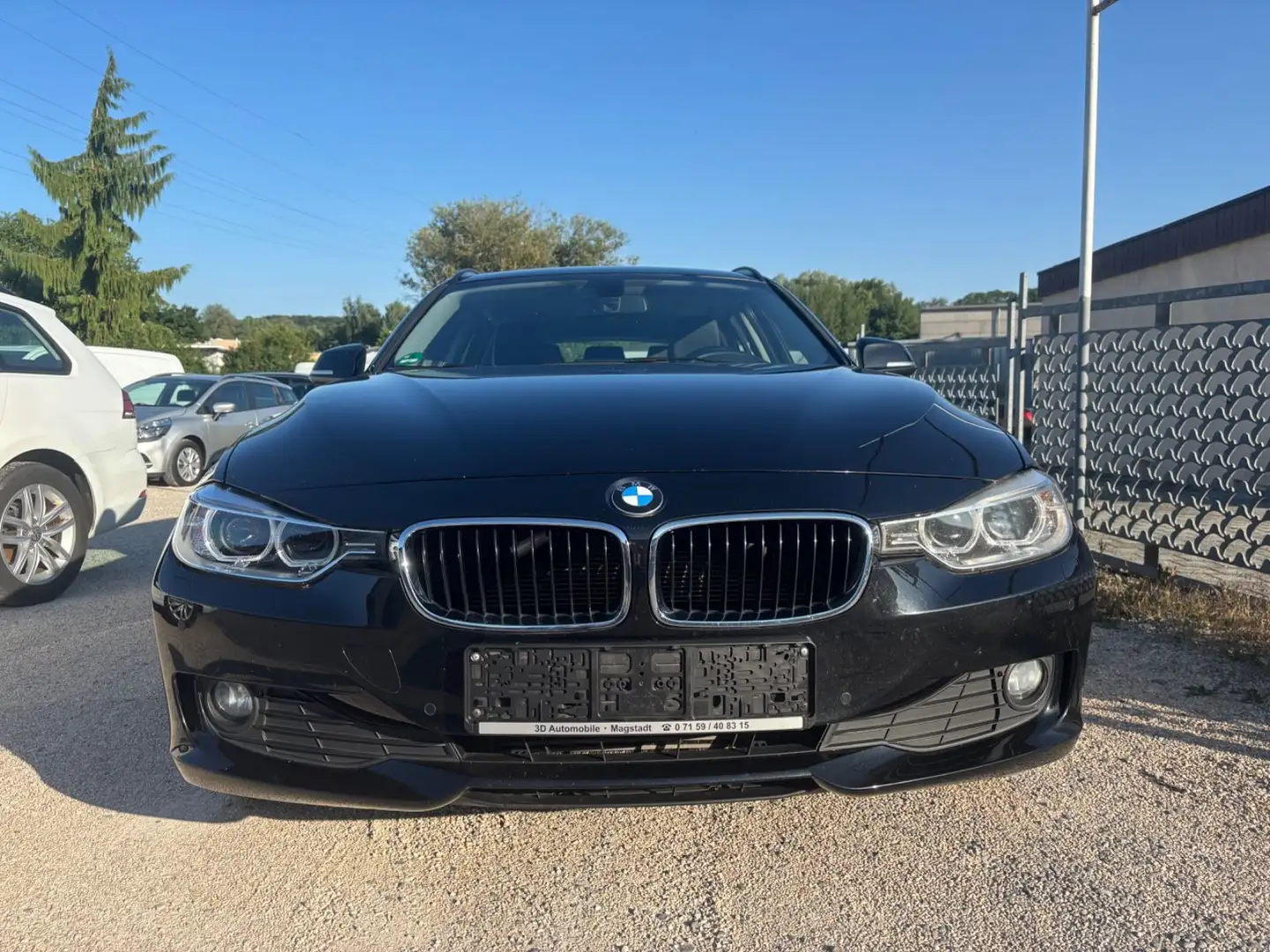 BMW 316 Touring 316 d,Leder,Navi,Alu,gepflegt Noir - 2