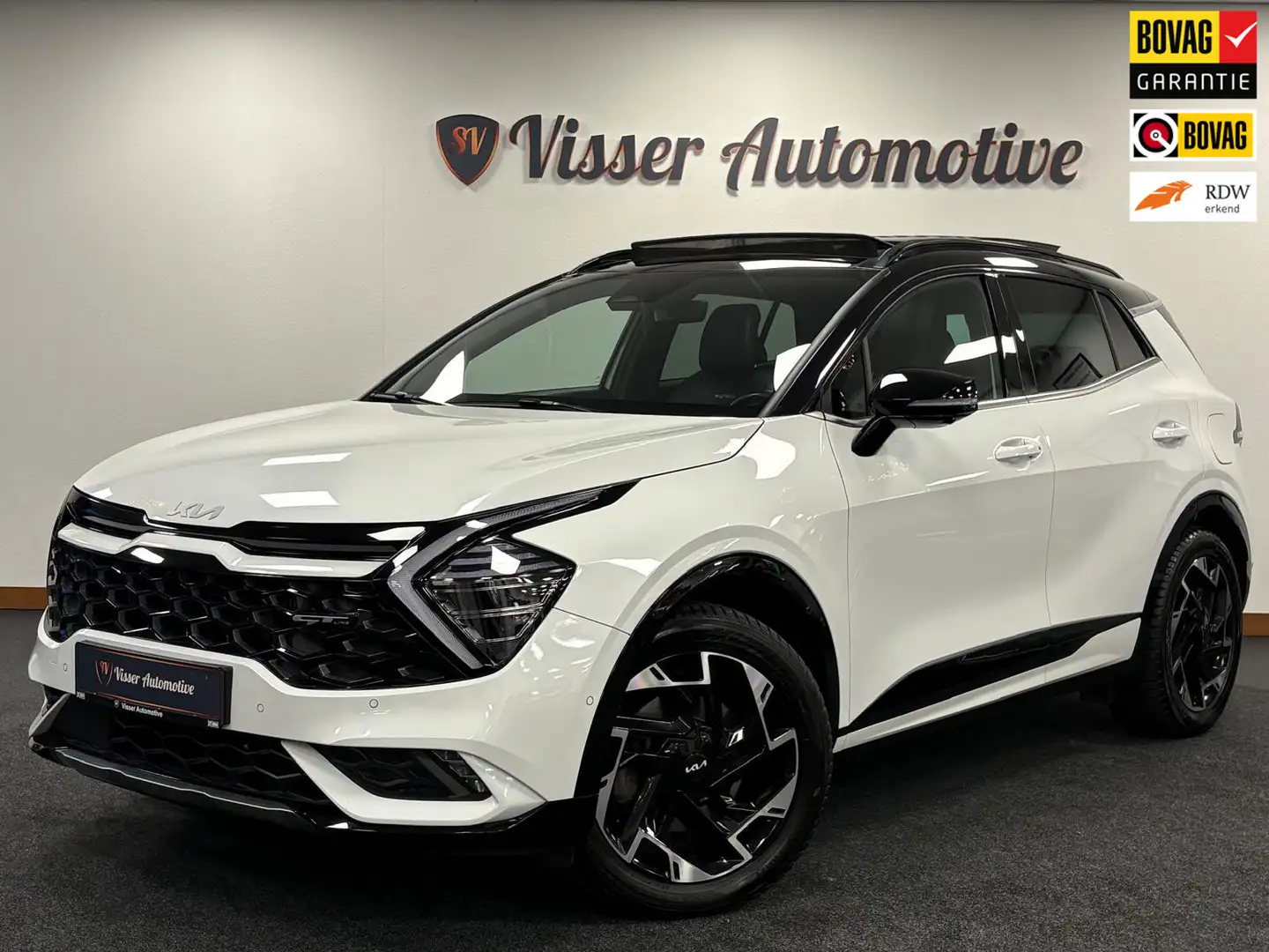 Kia Sportage 1.6 T-GDi Plug-in Hybrid*GT-Line*Pano*Winter-Pakke Zwart - 1