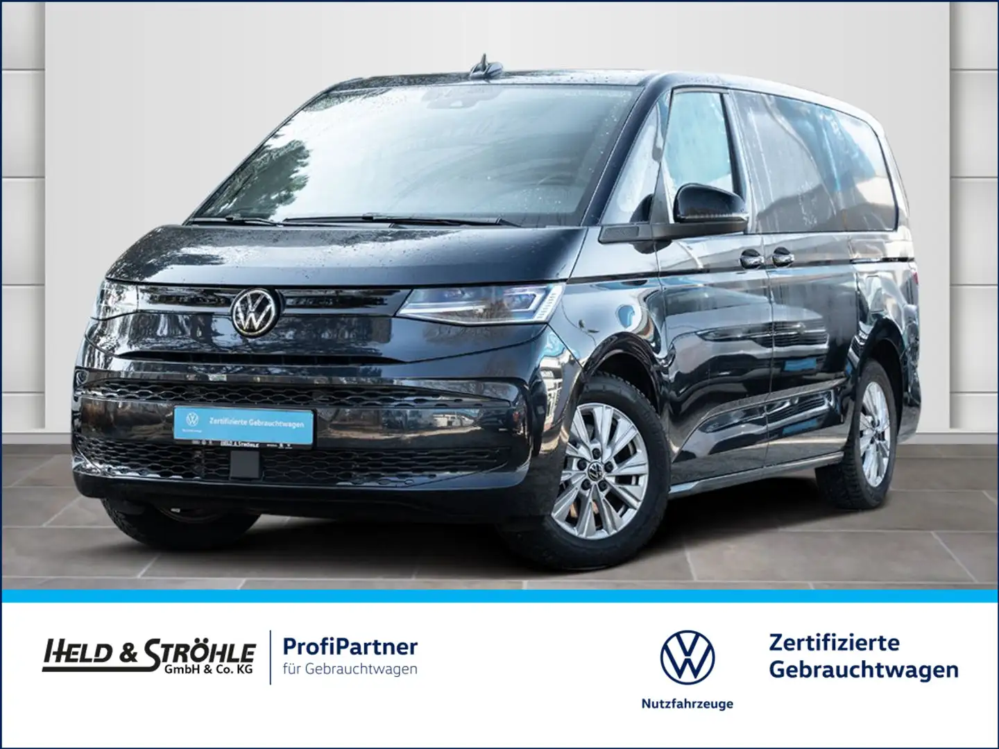 Volkswagen T7 Multivan Lang 2.0 TDI DSG IQ NAV 17" PANO SHZ Blau - 1