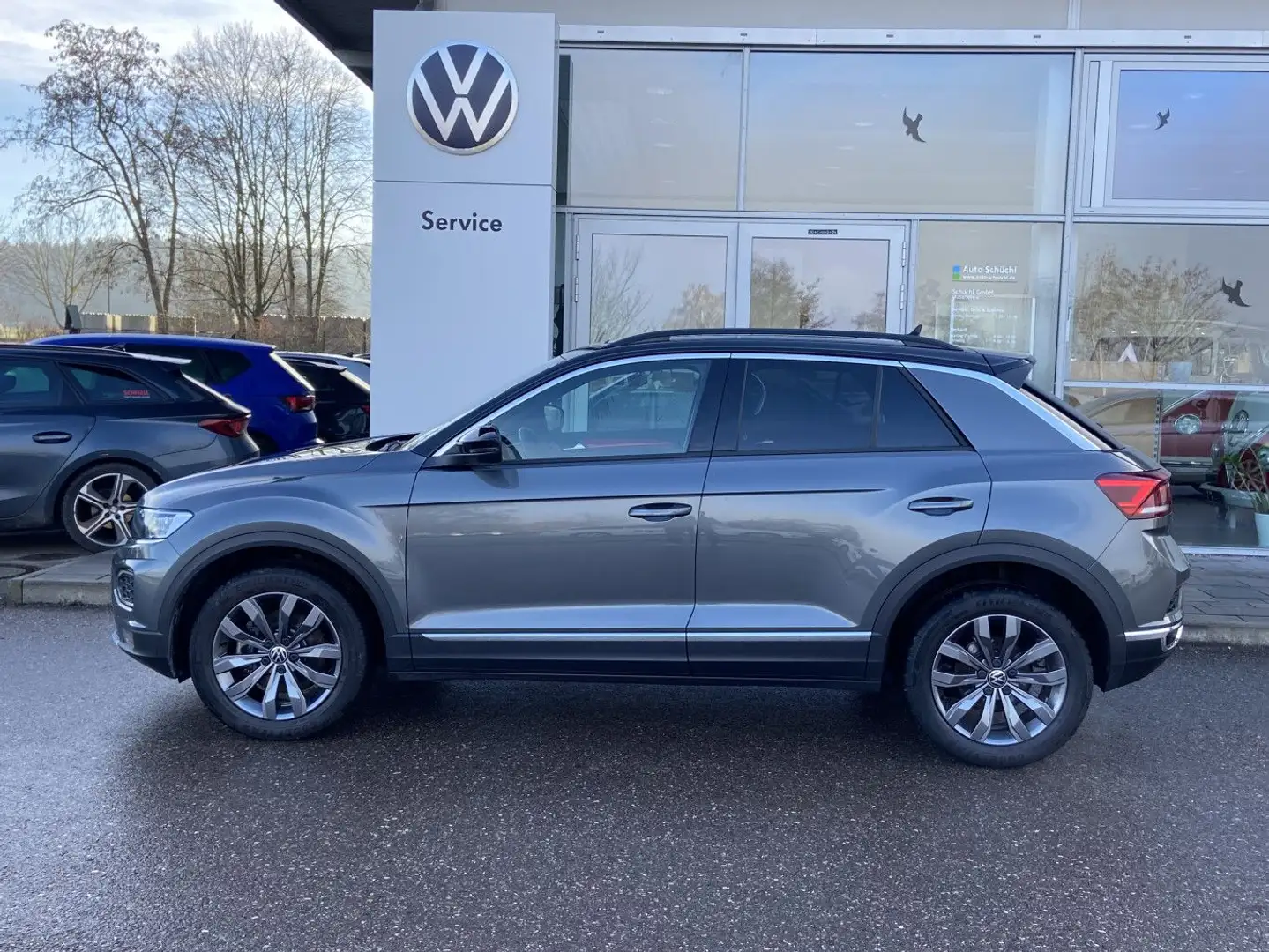 Volkswagen T-Roc 1.5 TSI DSG SPORT AHK+PANORAMA+EL.-HECK.+1 Grau - 2