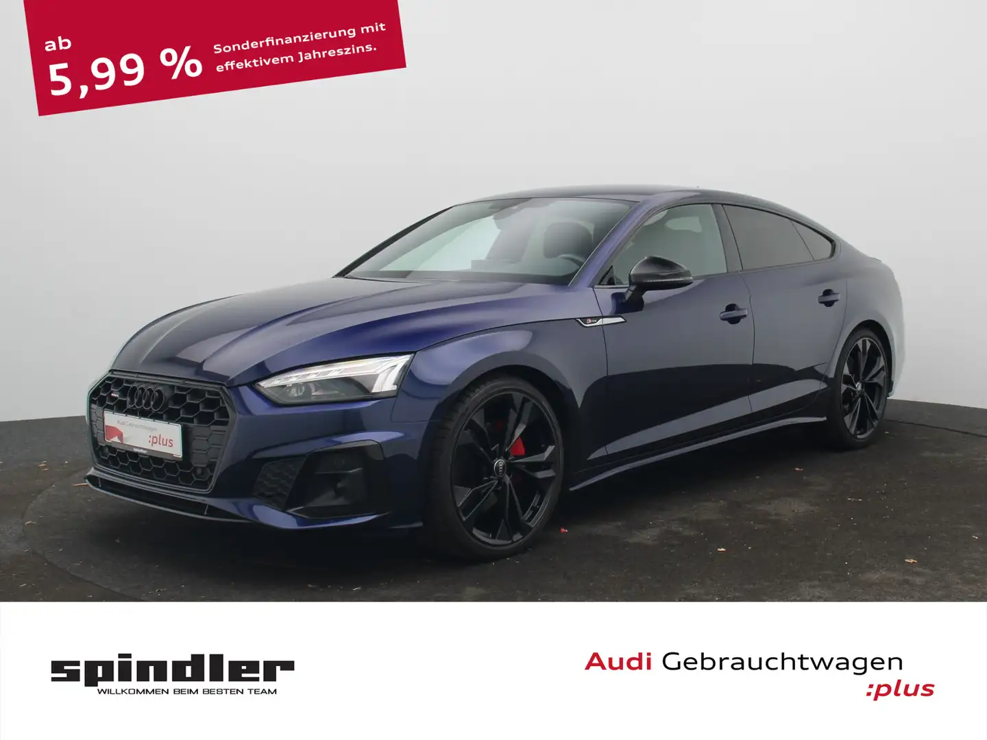Audi A5 S-Line Competition+ 40 TDI quattro Azul - 1