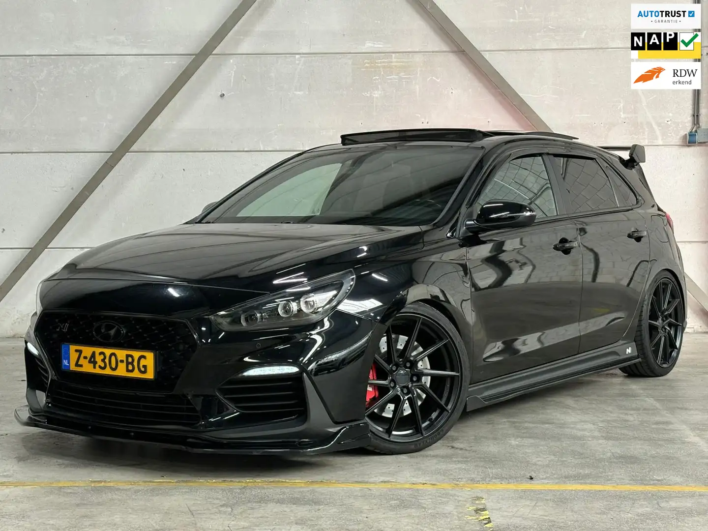 Hyundai i30 2.0 T-GDI N1 Performance Panoramadak Keyless High- Zwart - 1