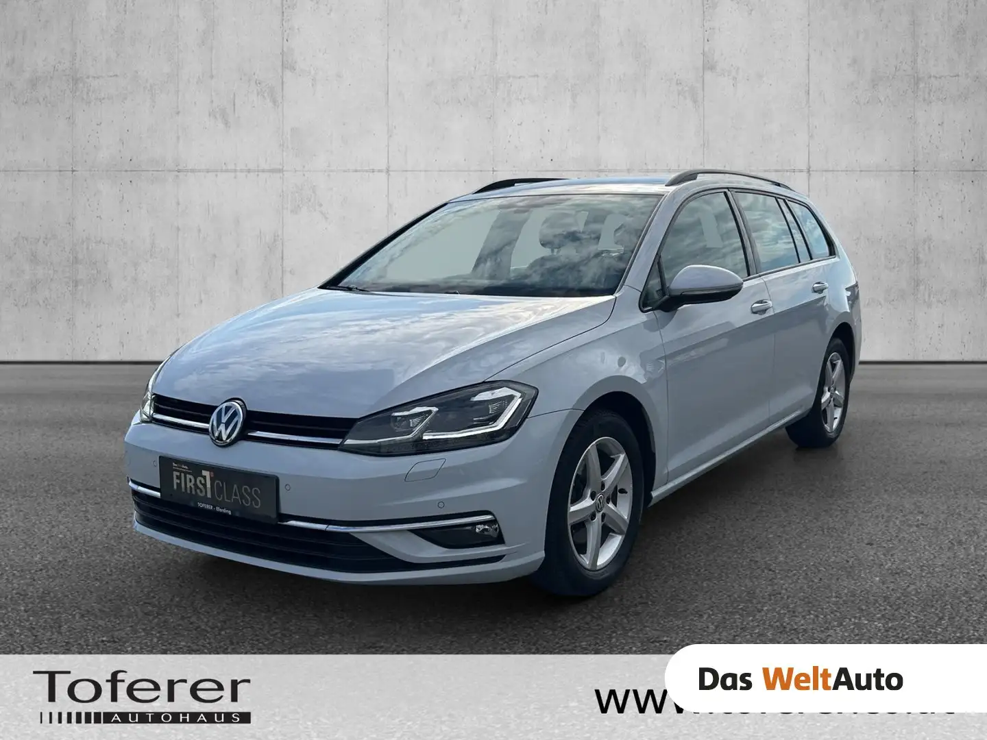 Volkswagen Golf Variant Trendline 1,6 TDI Blanc - 1