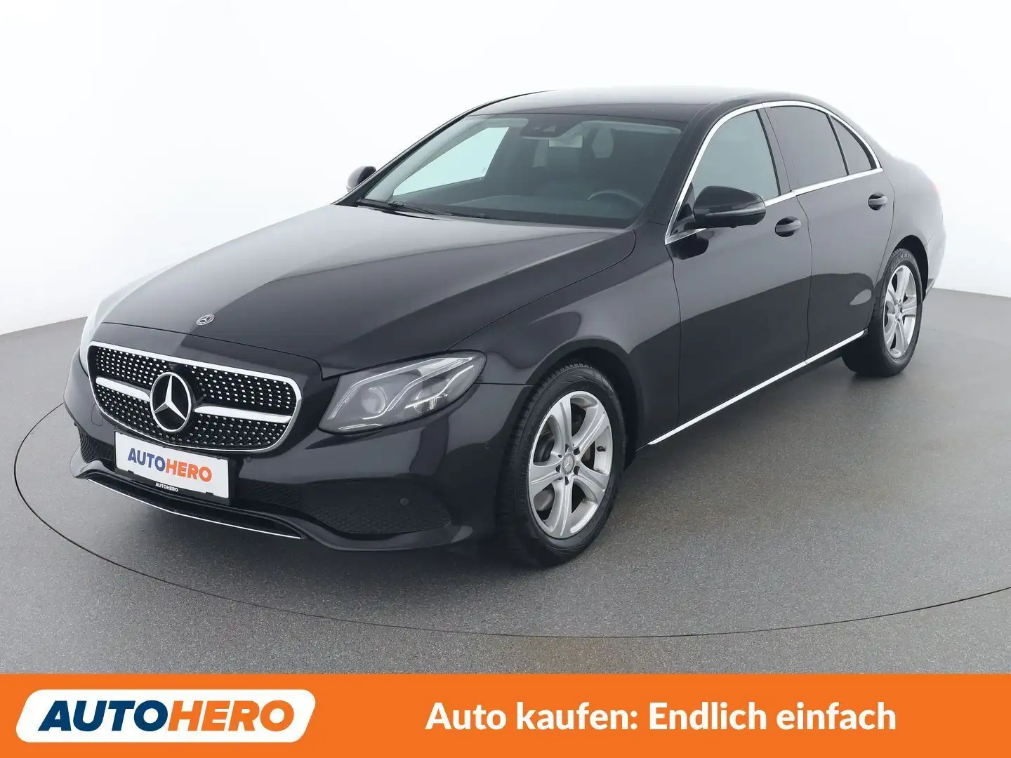 Mercedes-Benz E 220 E 220 d Avantgarde Schwarz - 1