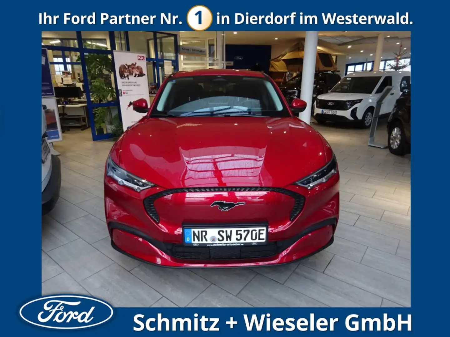 Ford Mustang Mach-E Mach-E Basis,Navi, Paket Ford Co-Pilot Rot - 2