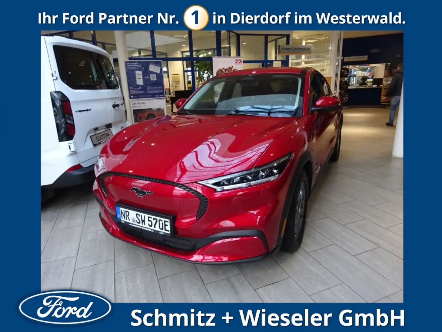 Ford Mustang Mach-E Mach-E Basis,Navi, Paket Ford Co-Pilot Rot - 1