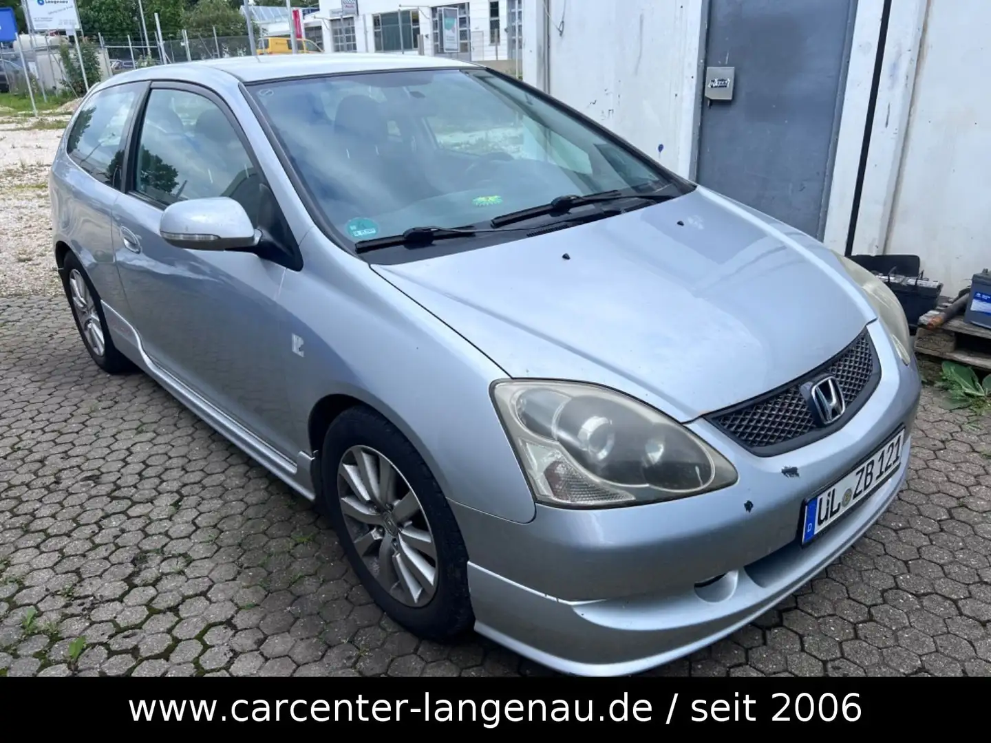 Honda Civic Lim. 3-trg. 1.6 i Sport Bar + Kupplung ! Silber - 1