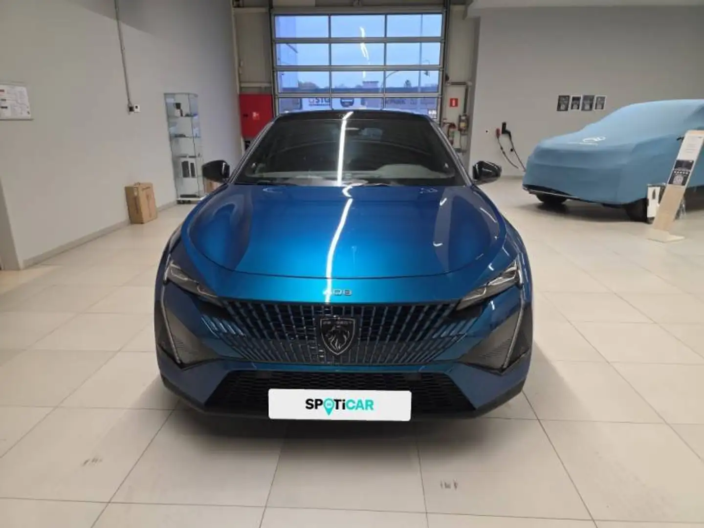 Peugeot 408 1 1.2 HYBRID 136 e-DSC6 GT Blauw - 2