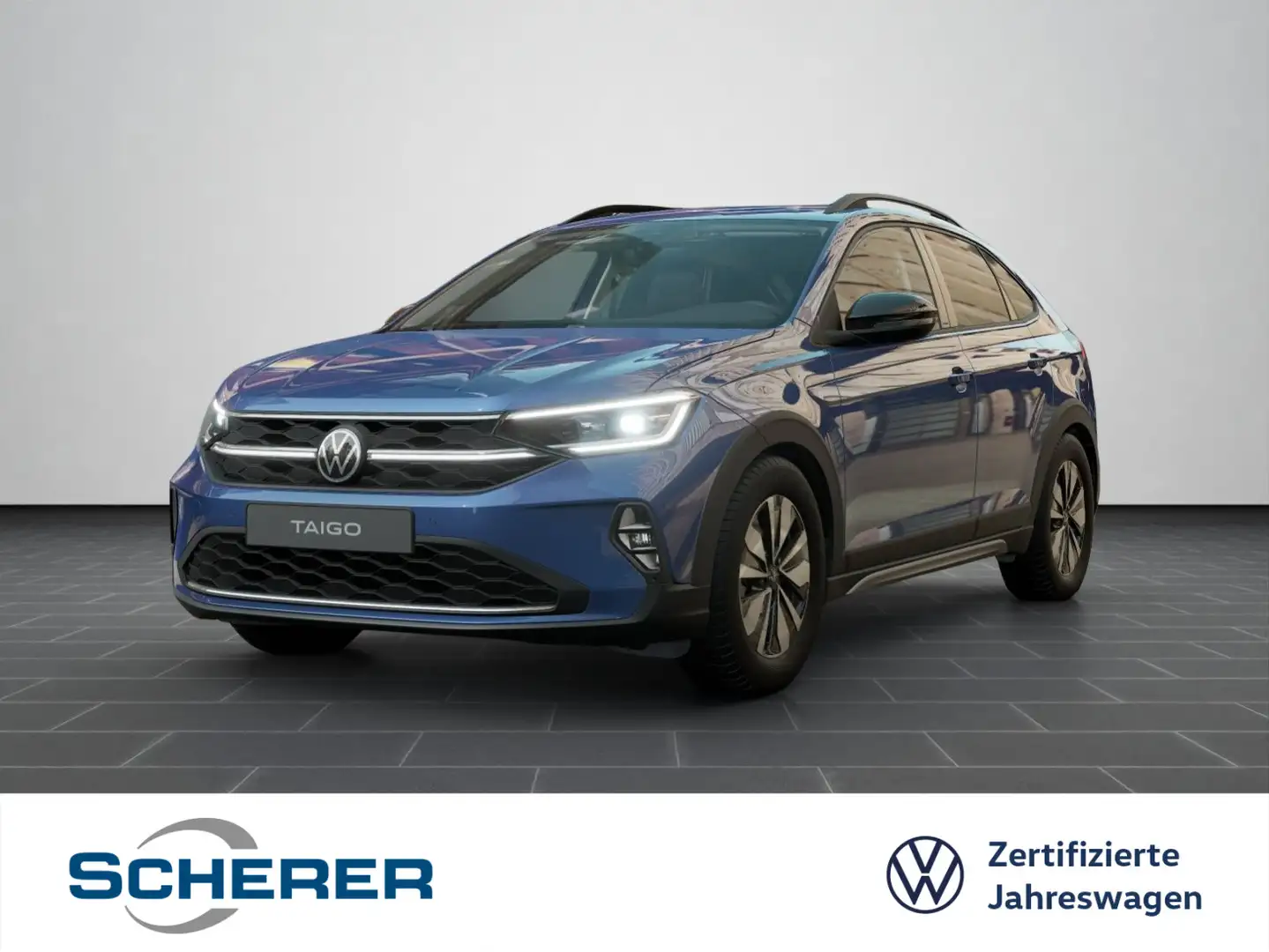 Volkswagen Taigo 1.0 TSI *Goal* IQ.Light Navi SHZ R-Kamera Blau - 1