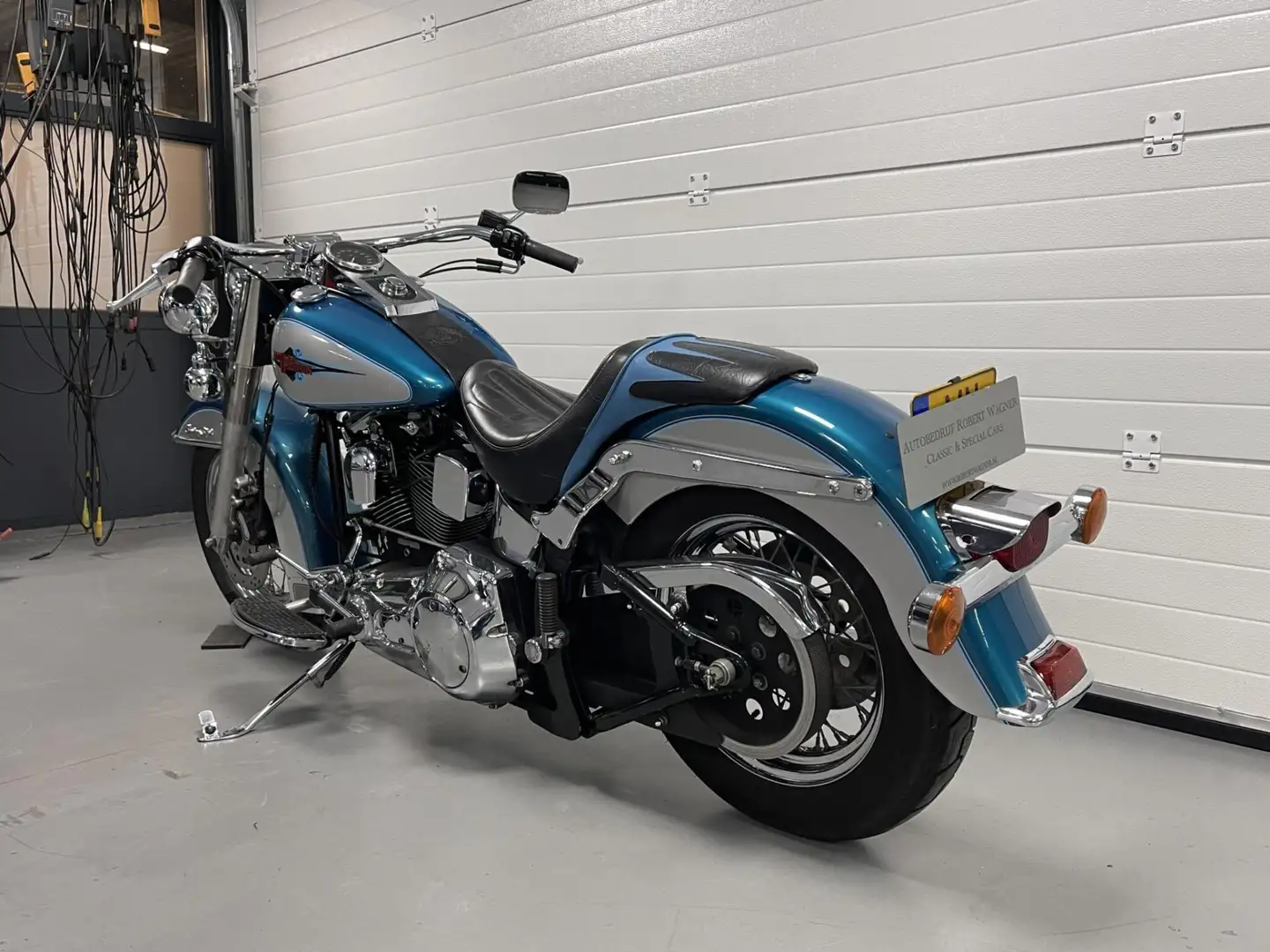 Harley-Davidson Heritage Softail Blauw - 2