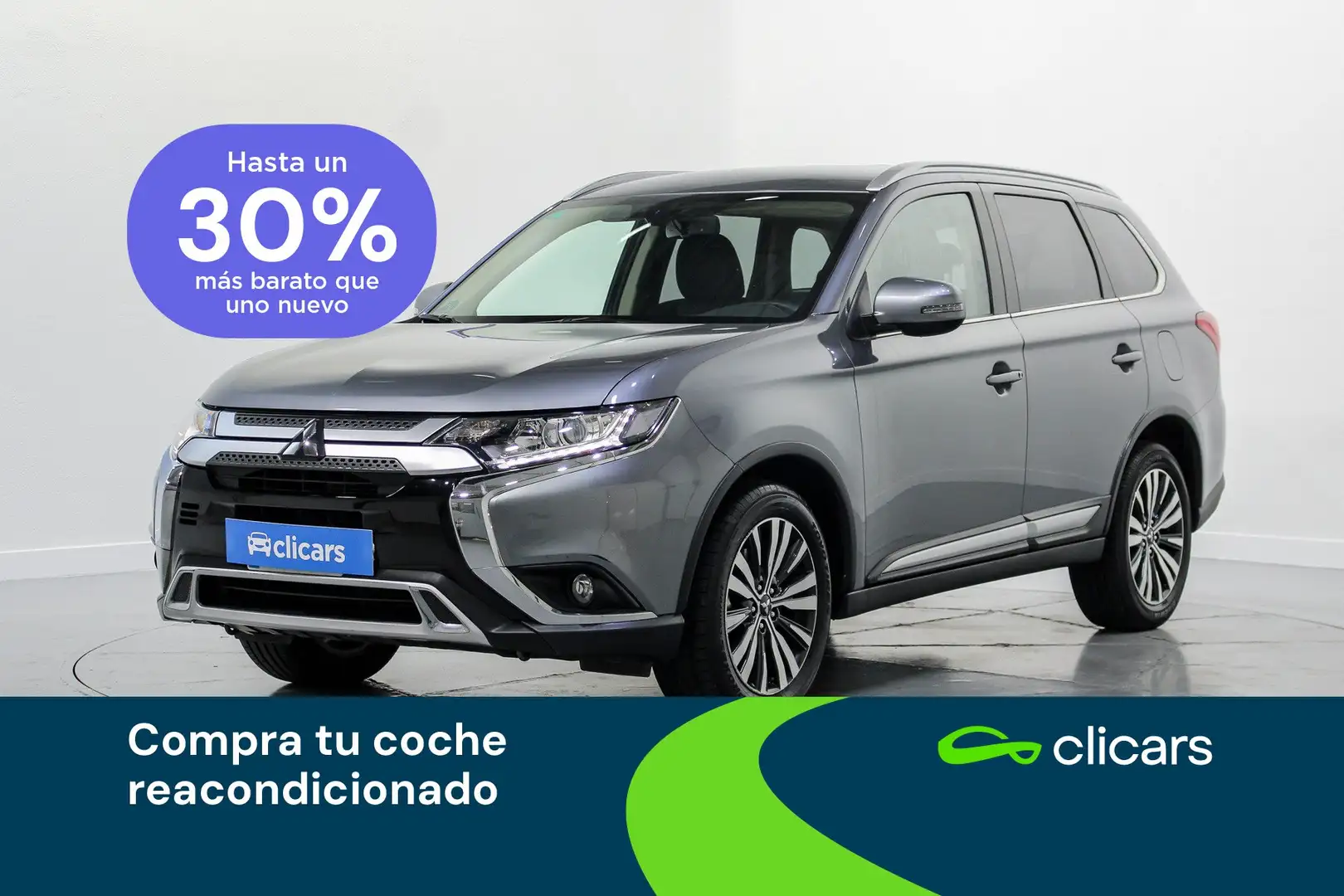 Mitsubishi Outlander 200 MPI Motion 2WD 7pl. CVT Сірий - 1