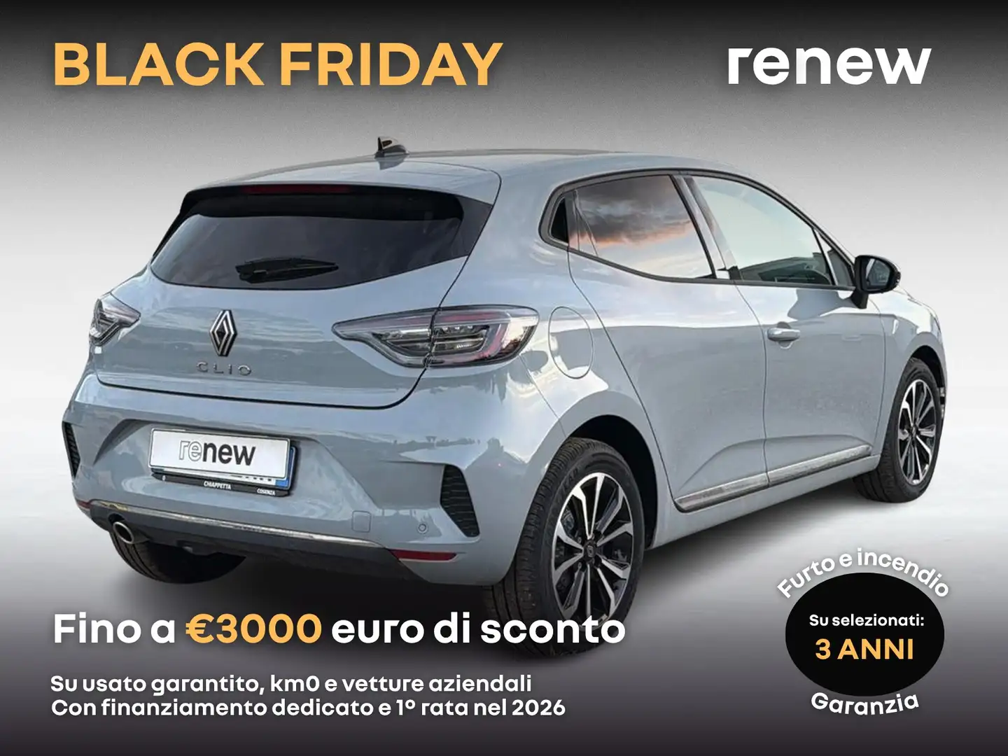 Renault Clio 1.0 tce techno 90cv Grigio - 2