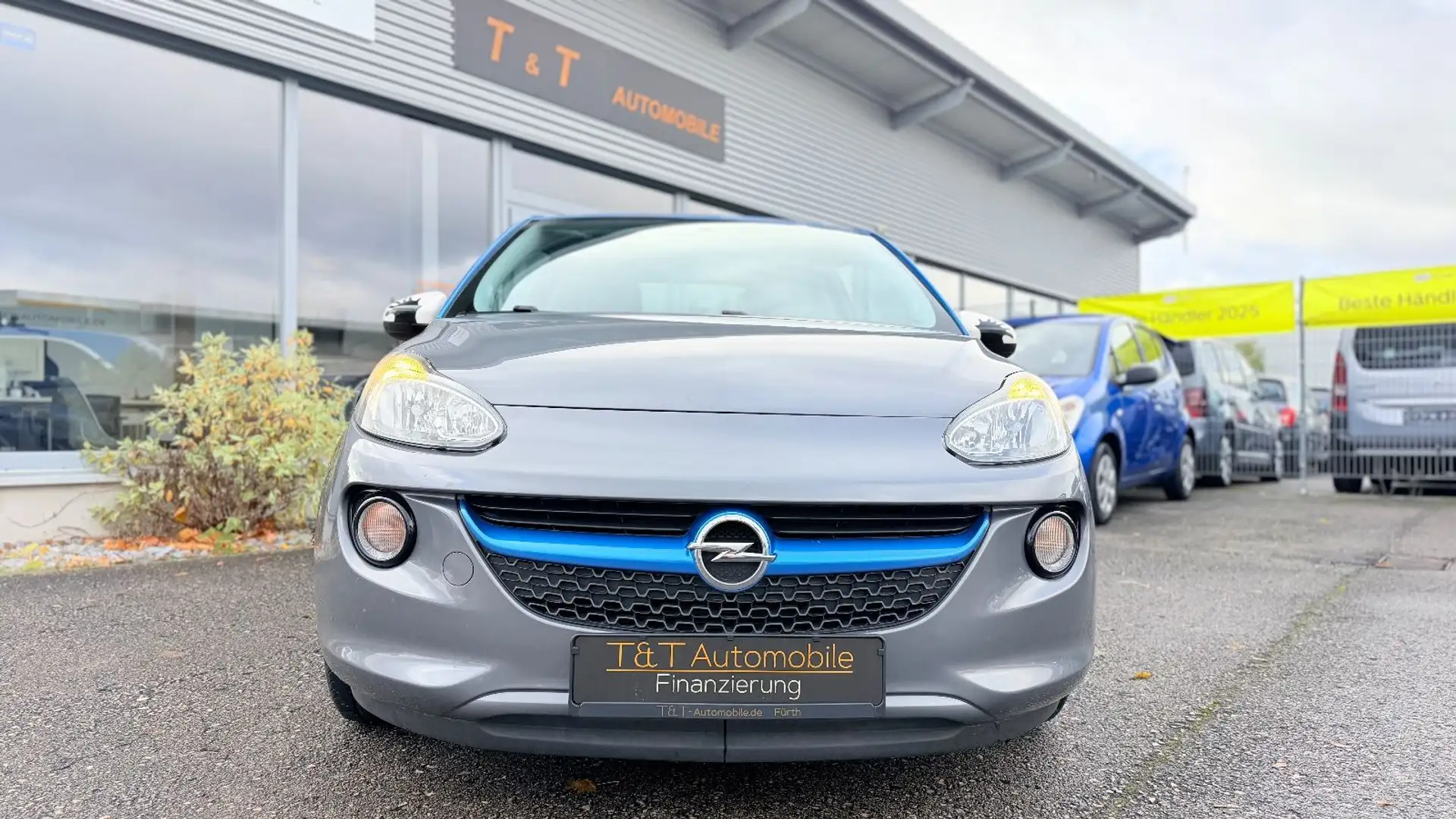 Opel Adam Unlimited BT Klimaauto Alu TÜV Tempomat EU6 Grau - 2