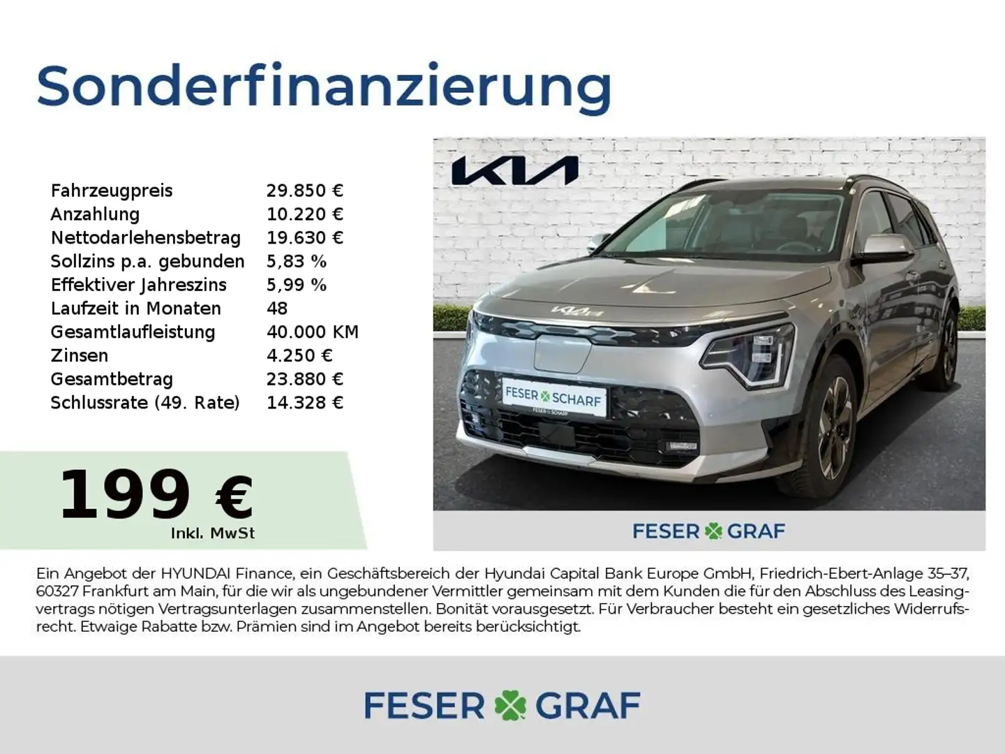 Kia e-Niro INS STD Grijs - 1