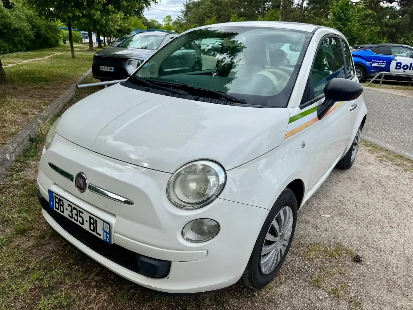 Fiat 500 500 1.3 Multijet 75 ch DPF Pop Blanc - 1