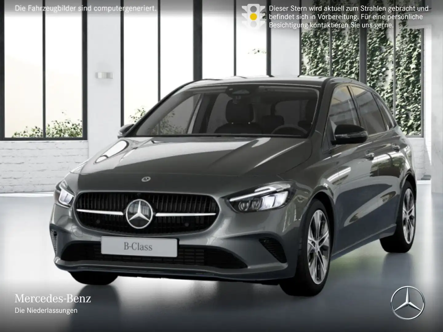 Mercedes-Benz B 180 PROGRESSIVE+NIGHT+LED+KAMERA+TOTW+KEYLESS+7G Grau - 2