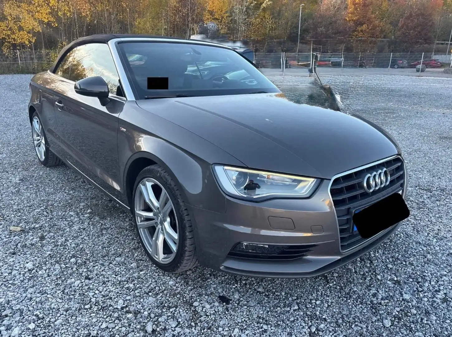 Audi A3 Cabriolet S line Sportpaket I Navi I EU6 Grau - 1