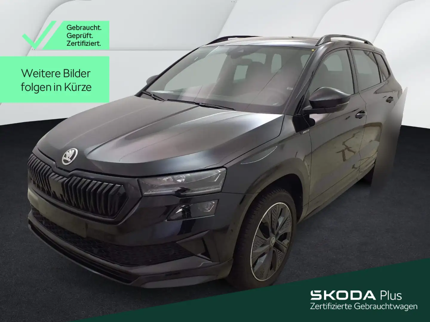 Skoda Karoq 1.5 TSI DSG SPORTLINE*KESSY*AREA-VIEW*MATR Schwarz - 1