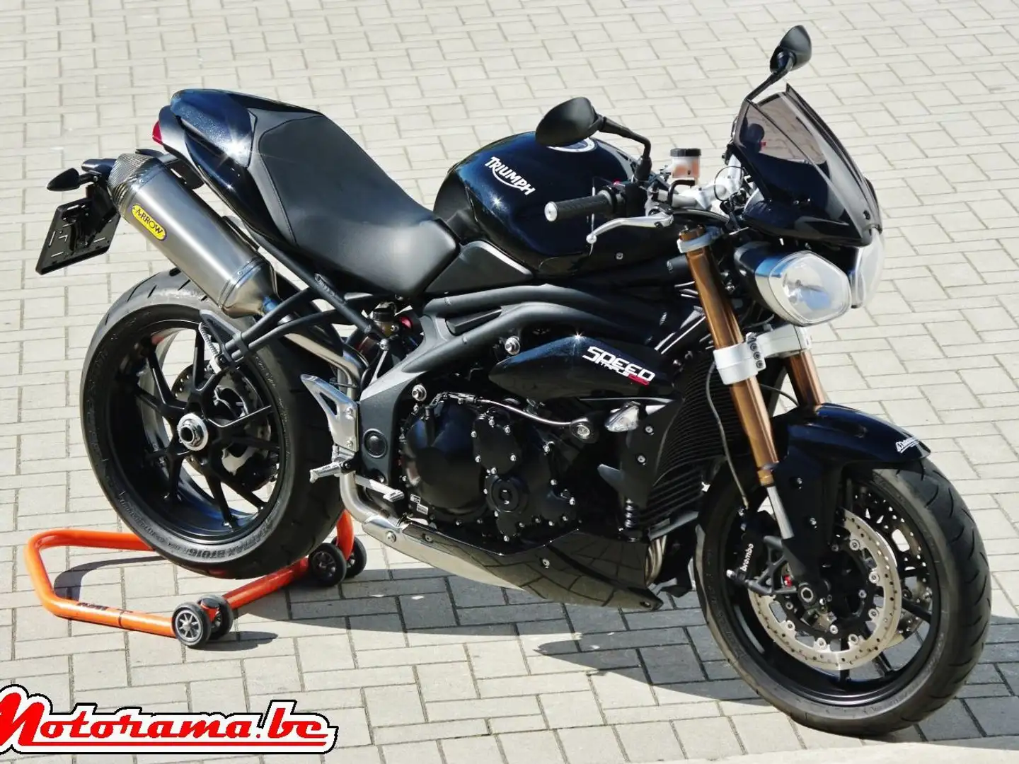 Triumph Speed Triple 1050 Zwart - 1